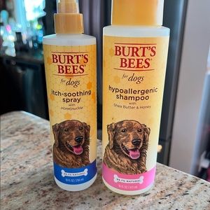 Burt’s Bees dog hypoallergenic soap and itch spray bundle
